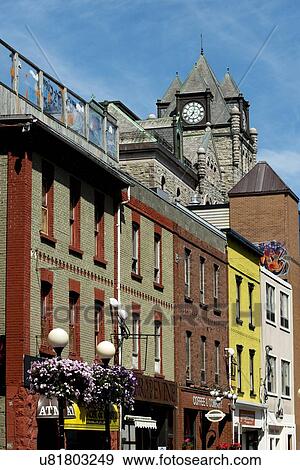 Buildings in St. John's, Newfoundland and Labrador, Canada View Large Photo Image Stock Photo - Buildings in St. John's, Newfoundland and Labrador, Canada. Fotosearch