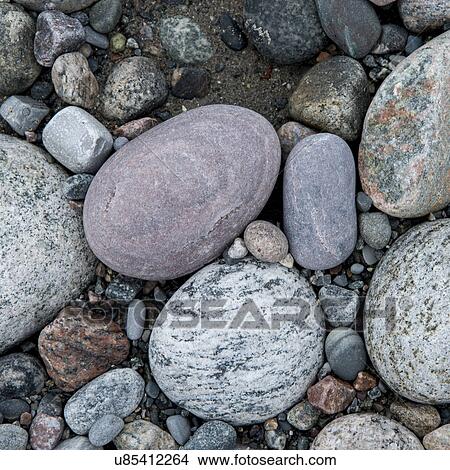 Close-up of pebbles, Sally's Cove, Gros Morne National Park, Newfoundland And Labrador, Canada View Large Photo Image Picture - Close-up of pebbles, Sally's Cove, Gros Morne National Park, Newfoundland And Labrador, Canada. Fotosearch