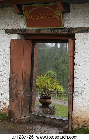 Doorway of Talo Monastery, Talo Goemba, Punakha Valley, Punakha District, Bhutan View Large Photo Image Stock Photograph - Doorway of Talo Monastery, Talo Goemba, Punakha Valley, Punakha District, Bhutan. Fotosearch