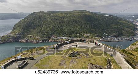 Elevated view of city from observation point, St. John's, Newfoundland and Labrador, Canada View Large Photo Image Stock Photograph - Elevated view of city from observation point, St. John's, Newfoundland and Labrador, Canada. Fotosearch