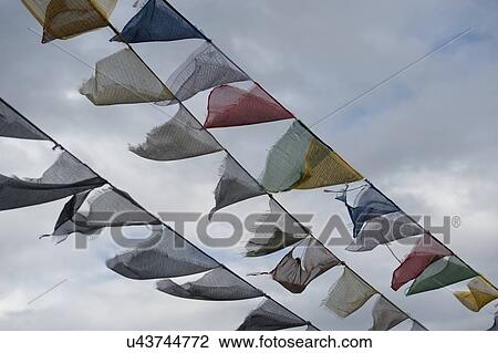 Low angle view of prayer flags, Buddha Dordenma, Thimphu District, Bhutan View Large Photo Image Stock Image - Low angle view of prayer flags, Buddha Dordenma, Thimphu District, Bhutan. Fotosearch