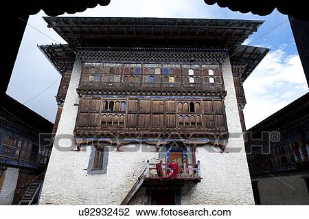 Low angle view of Wangdichholing Palace, Chokhor Valley, Bumthang District, Bhutan View Large Photo Image Stock Image - Low angle view of Wangdichholing Palace, Chokhor Valley, Bumthang District, Bhutan. Fotosearch