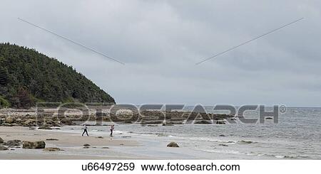 Stock Photo - Martin's Point, Gulf of St. Lawrence, Gros Morne National Park, Newfoundland and Labrador, Canada. Fotosearch