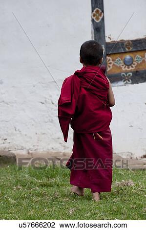 Monk in Chimi Lhakhang, Punakha District, Bhutan View Large Photo Image Stock Image - Monk in Chimi Lhakhang, Punakha District, Bhutan. Fotosearch