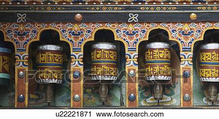 Praying wheels in Tango Goemba, Thimphu, Bhutan View Large Photo Image Stock Image - Praying wheels in Tango Goemba, Thimphu, Bhutan. Fotosearch