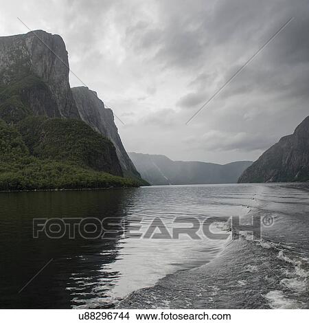 Western Brook Pond, Gros Morne National Park, Newfoundland and Labrador, Canada View Large Photo Image Picture - Western Brook Pond, Gros Morne National Park, Newfoundland and Labrador, Canada. Fotosearch