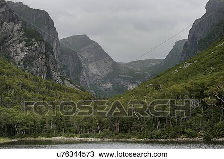 Western Brook Pond in Gros Morne National Park, Newfoundland and Labrador, Canada View Large Photo Image Stock Image - Western Brook Pond in Gros Morne National Park, Newfoundland and Labrador, Canada. Fotosearch