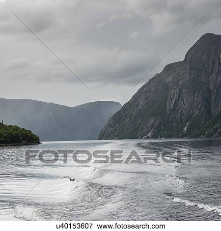Western Brook Pond in Gros Morne National Park, Newfoundland and Labrador, Canada View Large Photo Image Stock Photo - Western Brook Pond in Gros Morne National Park, Newfoundland and Labrador, Canada. Fotosearch