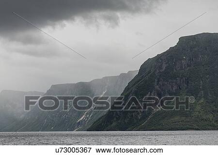 Western Brook Pond in Gros Morne National Park, Newfoundland and Labrador, Canada View Large Photo Image Stock Photo - Western Brook Pond in Gros Morne National Park, Newfoundland and Labrador, Canada. Fotosearch
