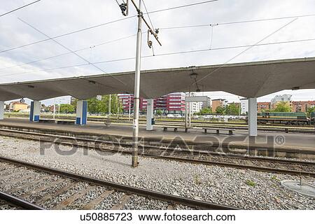 Railway station at Zagreb, Croatia View Large Photo Image Stock Image - Railway station at Zagreb, Croatia. Fotosearch