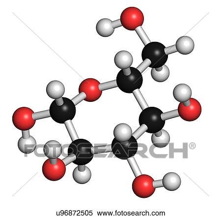 ブドウ糖 ブドウ 砂糖 分子 イラスト U Fotosearch