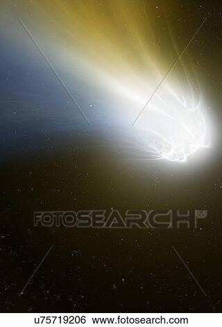 Artwork of the nucleus of a comet View Large Illustration Stock Illustration - Artwork of the nucleus of a comet. Fotosearch