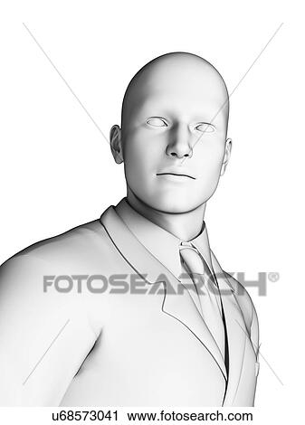 Businessman, illustration View Large Illustration Clip Art - Businessman, illustration. Fotosearch