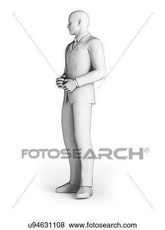Businessman, illustration View Large Illustration Stock Illustration - Businessman, illustration. Fotosearch