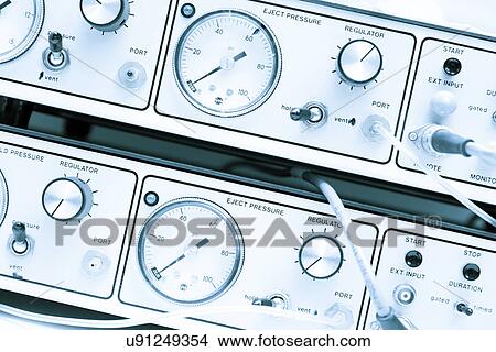 Control panel with dials View Large Photo Image Picture - Control panel with dials. Fotosearch