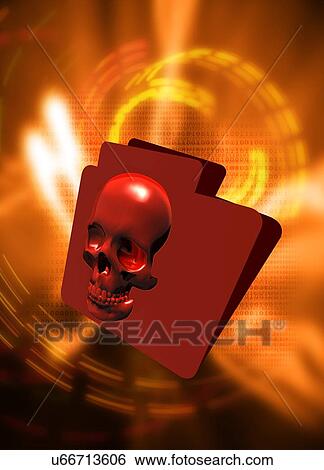 Data security, artwork View Large Illustration Stock Illustration - Data security, artwork. Fotosearch