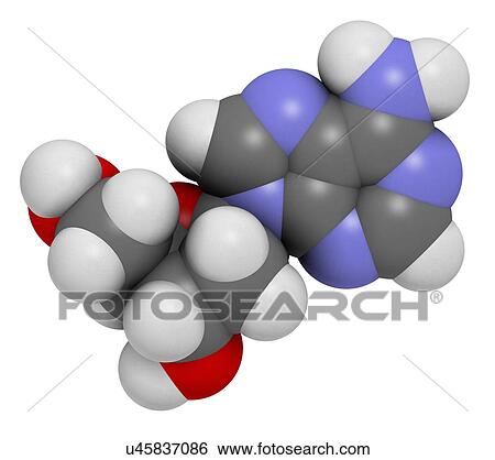Deoxyadenosine nucleoside molecule View Large Illustration Stock Illustration - Deoxyadenosine nucleoside molecule. Fotosearch