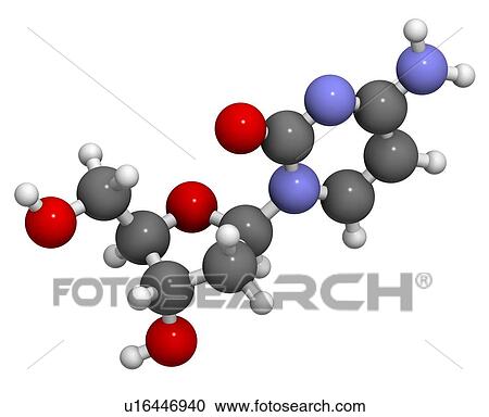 Deoxycytidine nucleoside molecule View Large Illustration Clipart - Deoxycytidine nucleoside molecule. Fotosearch