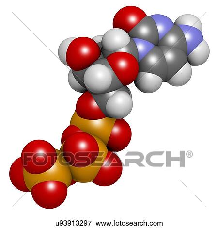 Deoxycytidine triphosphate molecule View Large Illustration Stock Illustration - Deoxycytidine triphosphate molecule. Fotosearch
