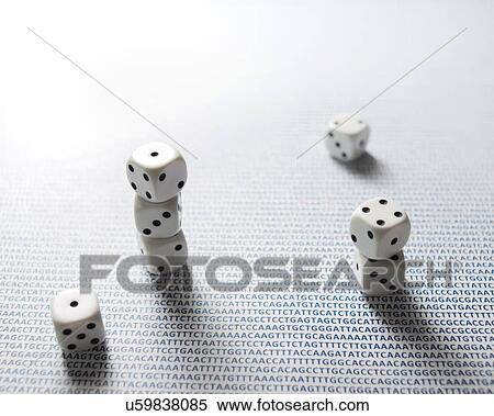 Dice and DNA View Large Photo Image Stock Photography - Dice and DNA. Fotosearch