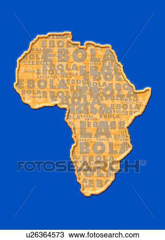 Ebola epidemic, conceptual artwork View Large Illustration Drawing - Ebola epidemic, conceptual artwork. Fotosearch