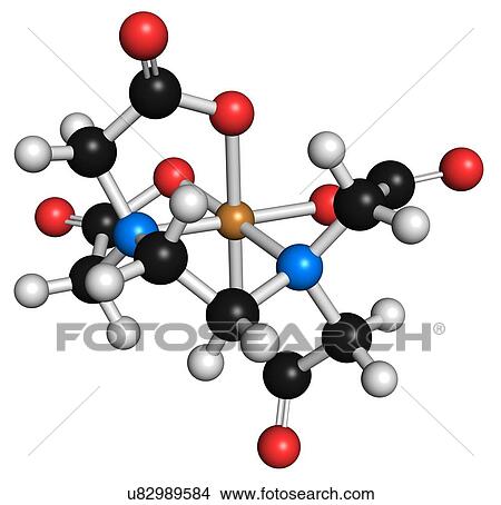 EDTA complexing agent molecule View Large Illustration Stock Illustration - EDTA complexing agent molecule. Fotosearch