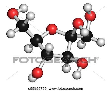 Fructose fruit sugar molecule View Large Illustration Stock Illustration - Fructose fruit sugar molecule. Fotosearch