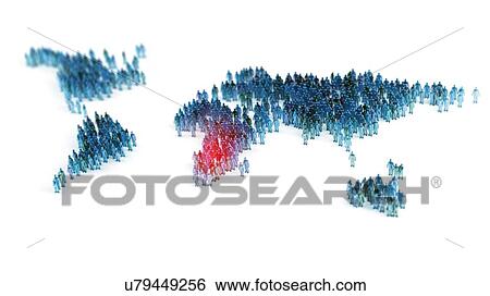 Global community, artwork View Large Illustration Stock Illustration - Global community, artwork. Fotosearch