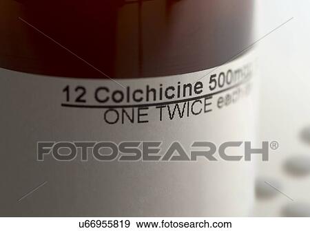 Stock Photo - Gout medication. Fotosearch