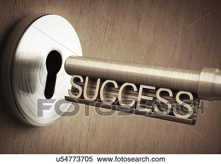 Key to success, illustration View Large Illustration Stock Illustration - Key to success, illustration. Fotosearch