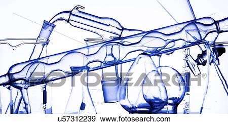 Stock Photo - Lab glassware. Fotosearch