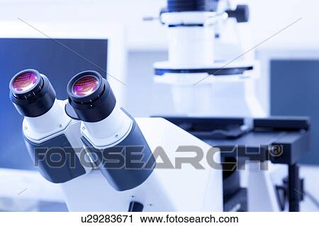Lab microscope View Large Photo Image Stock Image - Lab microscope. Fotosearch