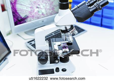 Lab microscope View Large Photo Image Stock Image - Lab microscope. Fotosearch