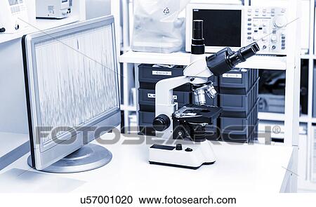Lab microscope View Large Photo Image Stock Image - Lab microscope. Fotosearch