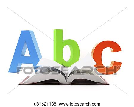 Learning the alphabet, artwork View Large Illustration Stock Illustration - Learning the alphabet, artwork. Fotosearch