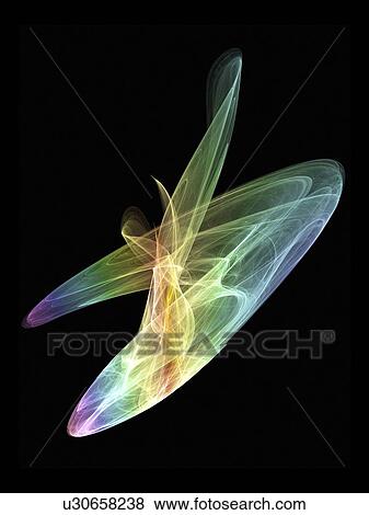Stock Illustration - Light pattern, artwork. Fotosearch