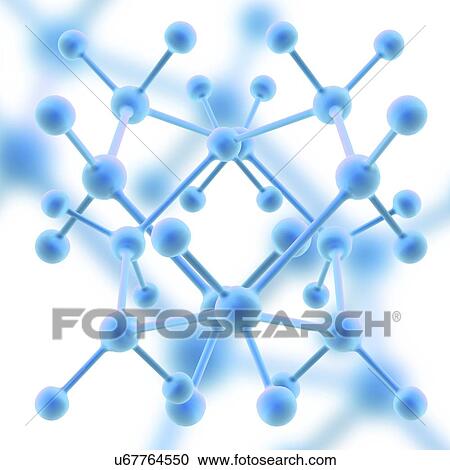 Molecule, artwork View Large Illustration Clipart - Molecule, artwork. Fotosearch