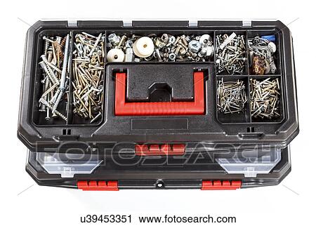 Stock Image - Open toolbox. Fotosearch
