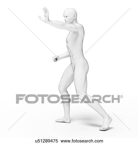 Person defending themselves, illustration View Large Illustration Stock Illustration - Person defending themselves, illustration. Fotosearch