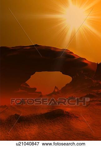Plant Mars, illustration View Large Illustration Stock Illustration - Plant Mars, illustration. Fotosearch