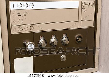 Safe deposit box View Large Photo Image Stock Image - Safe deposit box. Fotosearch