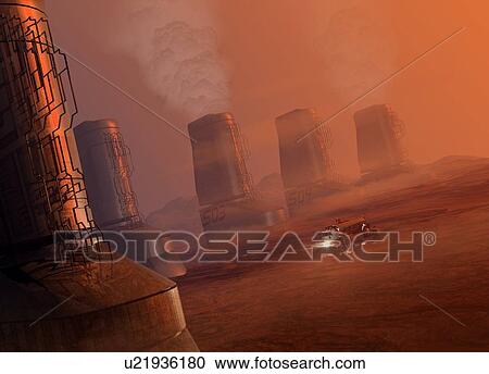 Space exploration, artwork View Large Illustration Clipart - Space exploration, artwork. Fotosearch