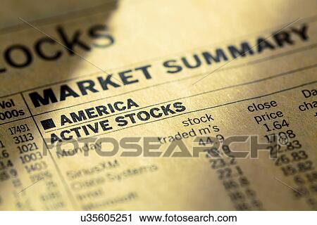 Stock prices in the newspaper View Large Photo Image Stock Image - Stock prices in the newspaper. Fotosearch