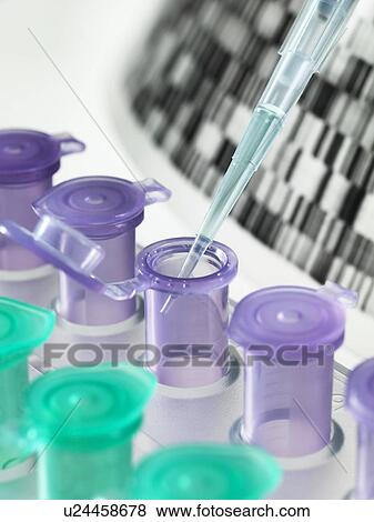 Stock Photo - Test tubes and pipette. Fotosearch