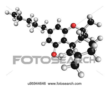 THC cannabis drug molecule View Large Illustration Stock Illustration - THC cannabis drug molecule. Fotosearch