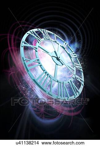 The passing of time, illustration View Large Illustration Stock Illustration - The passing of time, illustration. Fotosearch