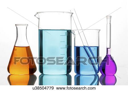 Stock Photo - Various Lab glassware. Fotosearch