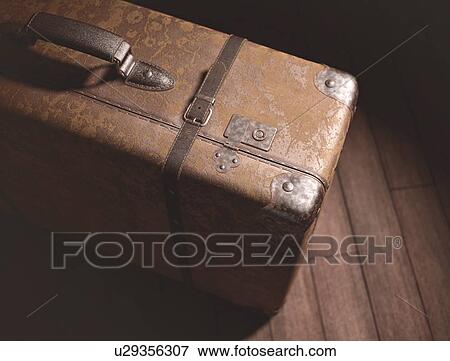 Stock Illustration - Vintage suitcase, illustration. Fotosearch