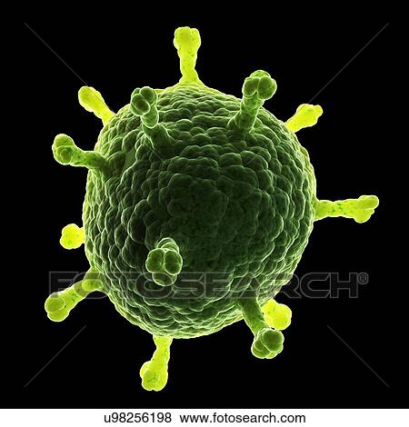Stock Illustration - Virus, illustration. Fotosearch