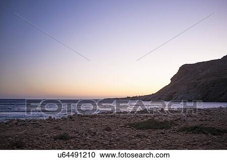 Stock Image - Mamara beach, Crete. Fotosearch